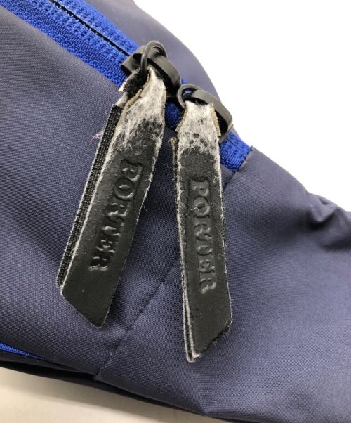 PORTER GIRL（ポーターガール）PORTER GIRL (ポーターガール) ウエストバッグ ネイビーの古着・服飾アイテム