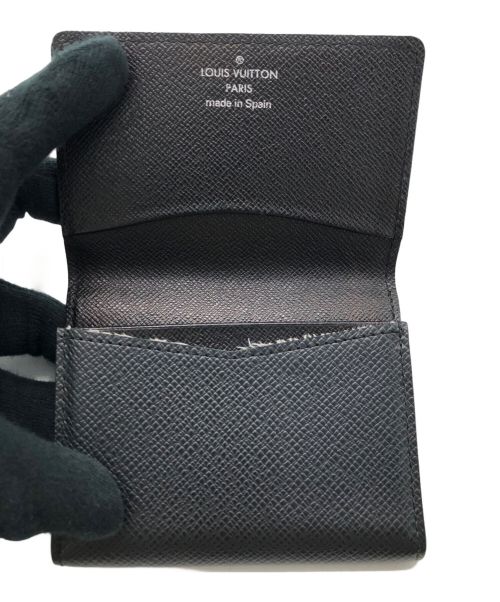 LOUIS VUITTON（ルイ ヴィトン）LOUIS VUITTON (ルイ ヴィトン) カードケース ブラックの古着・服飾アイテム