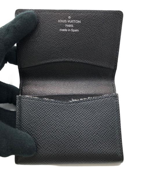 LOUIS VUITTON（ルイ ヴィトン）LOUIS VUITTON (ルイ ヴィトン) カードケース ブラックの古着・服飾アイテム