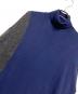 DIESEL (ディーゼル) ニット ネイビー×グレー サイズ:XL：4000円