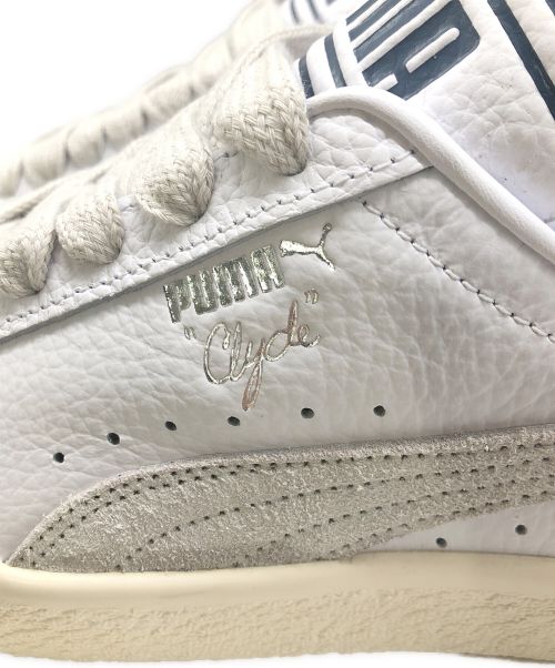 PUMA（プーマ）PUMA (プーマ) CLYDE Q3 RHUIGI（クライド Q3 ルイージ） ホワイト サイズ:SIZE 29cm(US9)の古着・服飾アイテム