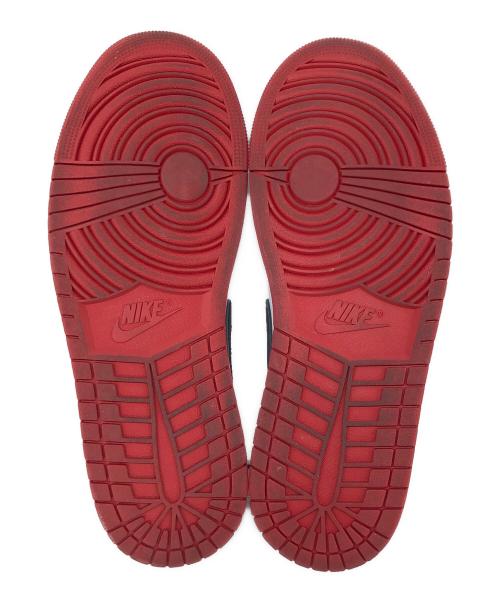 NIKE（ナイキ）NIKE (ナイキ) AIR JORDAN 1 LOW OG BLACK TOE ホワイト×ブラック×レッド サイズ:US10.5（28.5cm）の古着・服飾アイテム