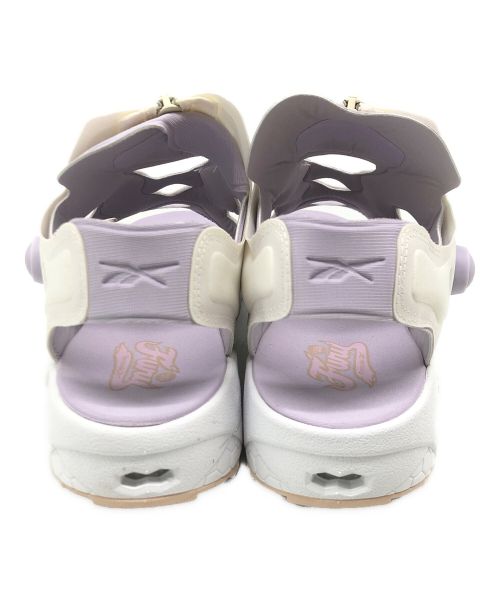 REEBOK（リーボック）REEBOK (リーボック) INSTAPUMP FURY SANDAL ZIP ホワイト×ラベンダー サイズ:SIZE 28cmの古着・服飾アイテム