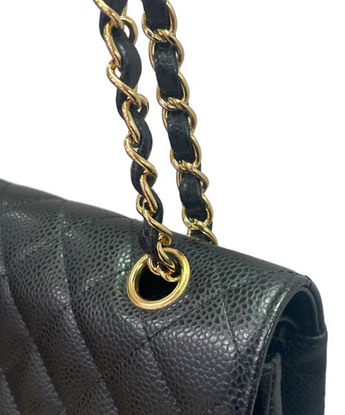 CHANEL（シャネル）CHANEL (シャネル) マトラッセ 25 キャビアスキン ブラック サイズ:25の古着・服飾アイテム