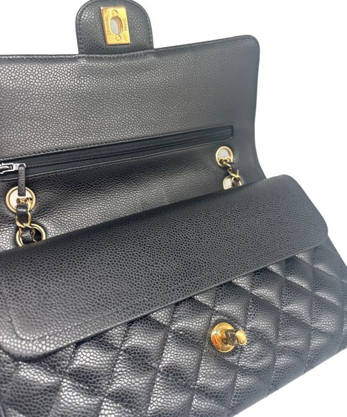 CHANEL（シャネル）CHANEL (シャネル) マトラッセ 25 キャビアスキン ブラック サイズ:25の古着・服飾アイテム