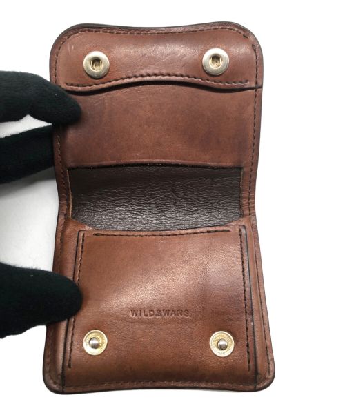 WILDSWANS（ワイルドスワンズ）WILDSWANS (ワイルドスワンズ) 2つ折りレザーウォレットの古着・服飾アイテム