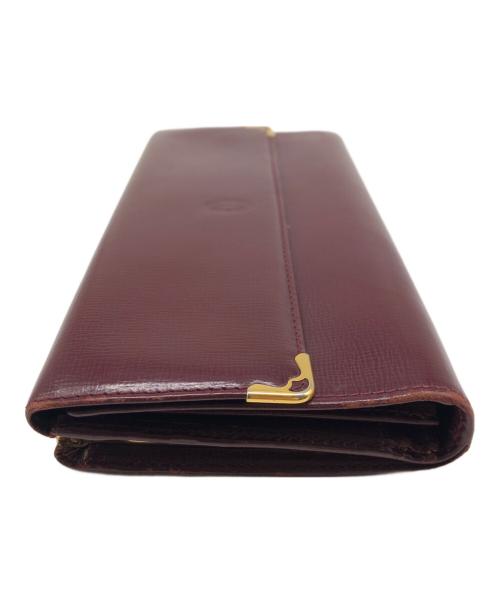 Cartier（カルティエ）Cartier (カルティエ) 長財布 レッドの古着・服飾アイテム