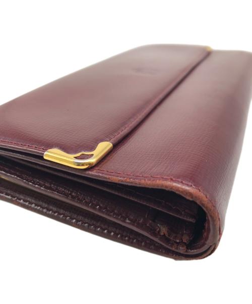 Cartier（カルティエ）Cartier (カルティエ) 長財布 レッドの古着・服飾アイテム