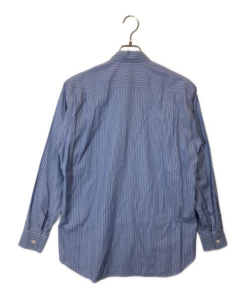 COMME des GARCONS（コムデギャルソン）COMME des GARCONS (コムデギャルソン) ストライプシャツ スカイブルー×ホワイト サイズ:Sの古着・服飾アイテム