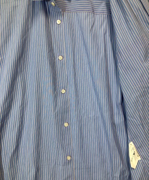 COMME des GARCONS（コムデギャルソン）COMME des GARCONS (コムデギャルソン) ストライプシャツ スカイブルー×ホワイト サイズ:Sの古着・服飾アイテム