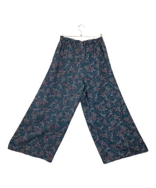 DEVEAUX（デヴォー）DEVEAUX (デヴォー) ペイズリー イージーパンツ ブラック サイズ:不明の古着・服飾アイテム