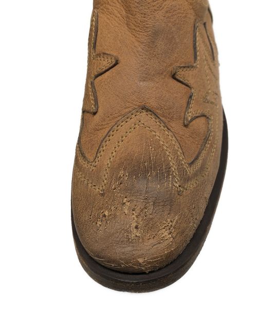 D&G（ディーアンドジー）D&G (ディーアンドジー) ストックブーツ ブラウン サイズ:SIZE 43の古着・服飾アイテム