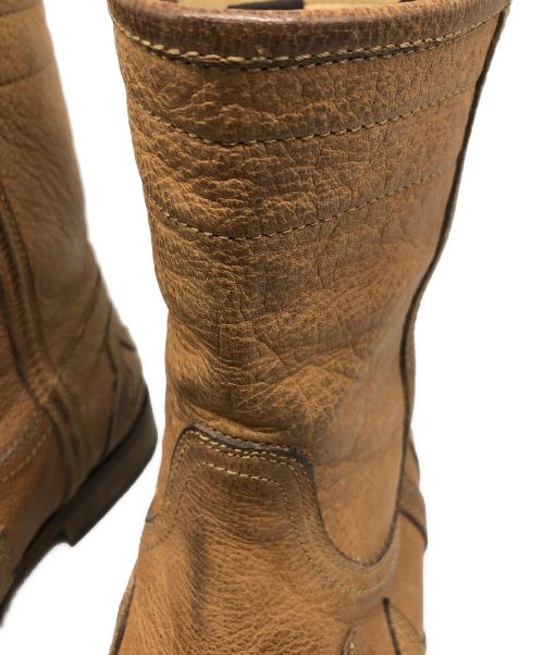 D&G（ディーアンドジー）D&G (ディーアンドジー) ストックブーツ ブラウン サイズ:SIZE 43の古着・服飾アイテム