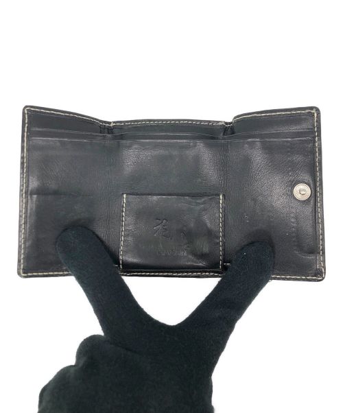 DEGNER（デグナー）DEGNER (デグナー) 3つ折り財布 ブラックの古着・服飾アイテム