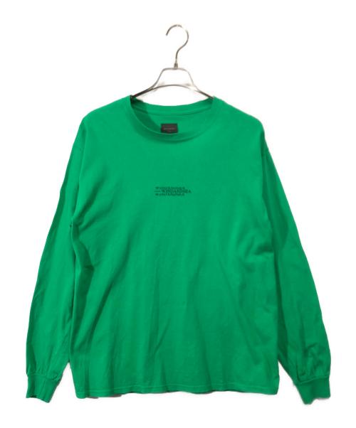 WIND AND SEA（ウィンダンシー）WIND AND SEA (ウィンダンシー) 長袖カットソー グリーン サイズ:ＳＩＺＥ　Ｍの古着・服飾アイテム