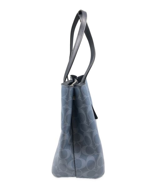 COACH（コーチ）COACH (コーチ) 2WAYバッグ スカイブルーの古着・服飾アイテム