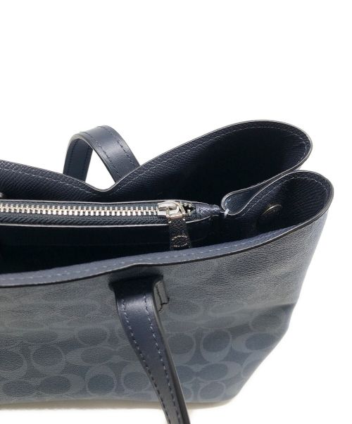 COACH（コーチ）COACH (コーチ) 2WAYバッグ スカイブルーの古着・服飾アイテム