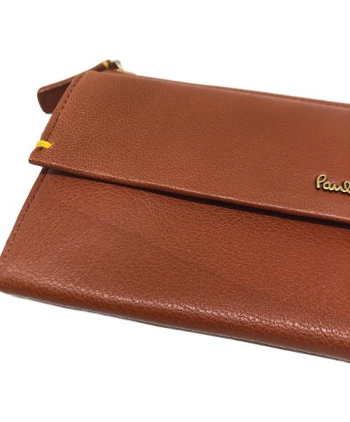 PAUL SMITH（ポールスミス）PAUL SMITH (ポールスミス) 長財布 ブラウンの古着・服飾アイテム