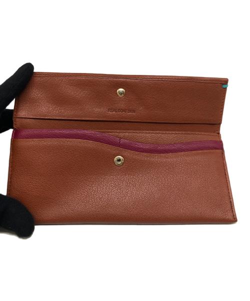 PAUL SMITH（ポールスミス）PAUL SMITH (ポールスミス) 長財布 ブラウンの古着・服飾アイテム