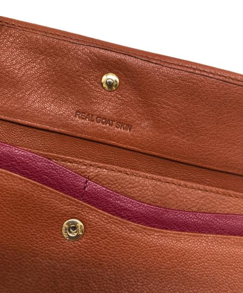 PAUL SMITH（ポールスミス）PAUL SMITH (ポールスミス) 長財布 ブラウンの古着・服飾アイテム