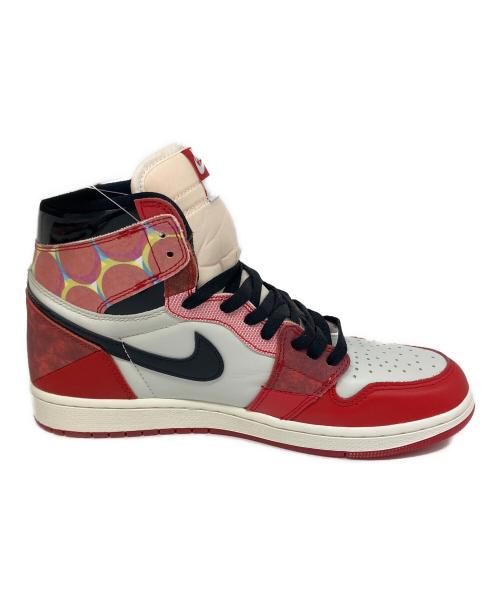 NIKE（ナイキ）NIKE (ナイキ) Spider-Man × Nike Air Jordan 1 High OG SP ホワイト×レッド サイズ:SIZE 28.5cm 未使用品の古着・服飾アイテム