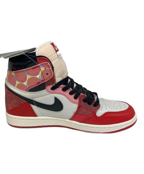 NIKE（ナイキ）NIKE (ナイキ) Spider-Man × Nike Air Jordan 1 High OG SP ホワイト×レッド サイズ:SIZE 28.5cm 未使用品の古着・服飾アイテム