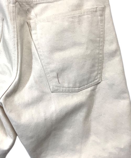 EEL（イール）EEL (イール) 砂浜デニム ホワイト サイズ:Sの古着・服飾アイテム