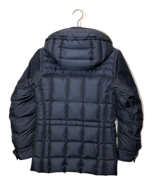 MONCLER（モンクレール）MONCLER (モンクレール) ダウンジャケット ブラック×ネイビーの古着・服飾アイテム