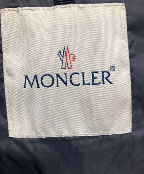 MONCLER（モンクレール）MONCLER (モンクレール) ダウンジャケット ブラック×ネイビーの古着・服飾アイテム
