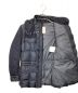 中古・古着 MONCLER (モンクレール) ダウンジャケット ブラック×ネイビー：58000円