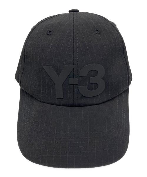Y-3（ワイスリー）Y-3 (ワイスリー) RIPSTOP LOGO CAP ブラック サイズ:FREEの古着・服飾アイテム