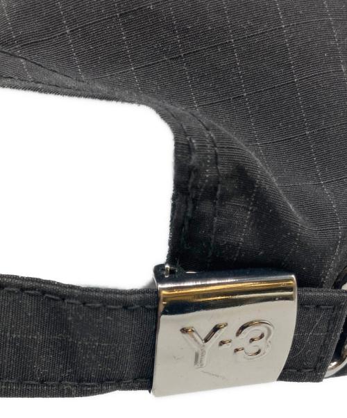 Y-3（ワイスリー）Y-3 (ワイスリー) RIPSTOP LOGO CAP ブラック サイズ:FREEの古着・服飾アイテム