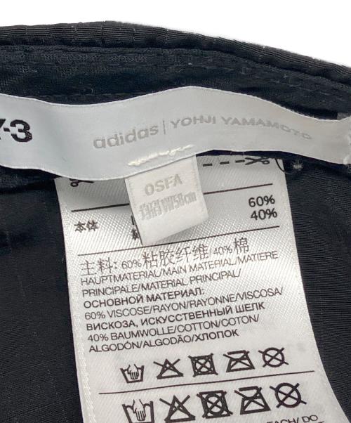 Y-3（ワイスリー）Y-3 (ワイスリー) RIPSTOP LOGO CAP ブラック サイズ:FREEの古着・服飾アイテム