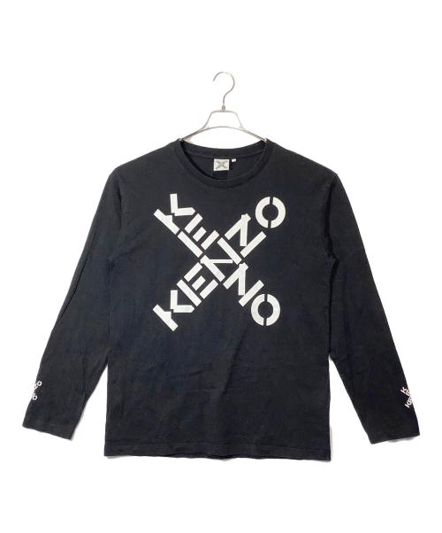 KENZO（ケンゾー）KENZO (ケンゾー) LS-TSHIRT ブラック サイズ:Lの古着・服飾アイテム