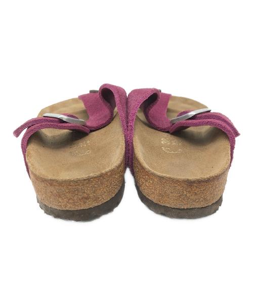 BIRKENSTOCK（ビルケンシュトック）BIRKENSTOCK (ビルケンシュトック) サンダル ブラウン×ピンク サイズ:SIZE 24.5cmの古着・服飾アイテム