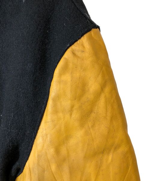 DeLong（デロング）DeLong (デロング) スタジャン ブラック×イエロー サイズ:SIZE40の古着・服飾アイテム