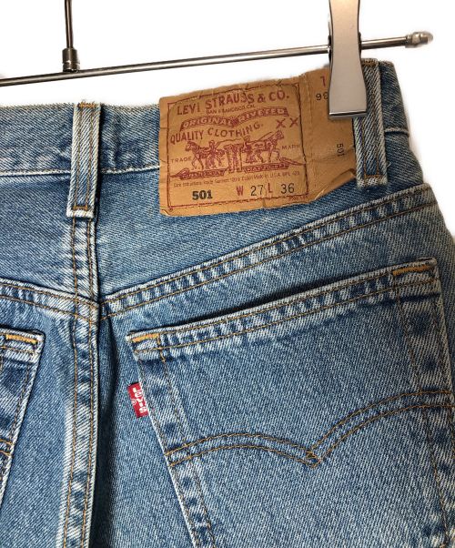 LEVI'S（リーバイス）LEVI'S (リーバイス) 501デニムパンツ インディゴ サイズ:W27 L36の古着・服飾アイテム