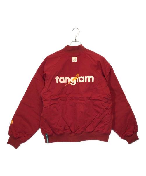 tangram（タングラム）tangram (タングラム) ゴルフウェア(トップス) レッド サイズ:Lの古着・服飾アイテム