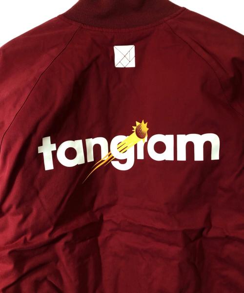 tangram（タングラム）tangram (タングラム) ゴルフウェア(トップス) レッド サイズ:Lの古着・服飾アイテム
