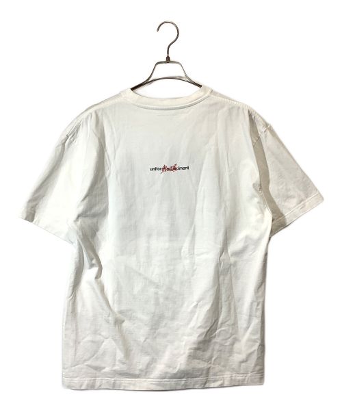 uniform experiment（ユニフォームエクスペリメント）uniform experiment (ユニフォームエクスペリメント) DAIDO MORIYAMA TEE ホワイト サイズ:SIZE3の古着・服飾アイテム