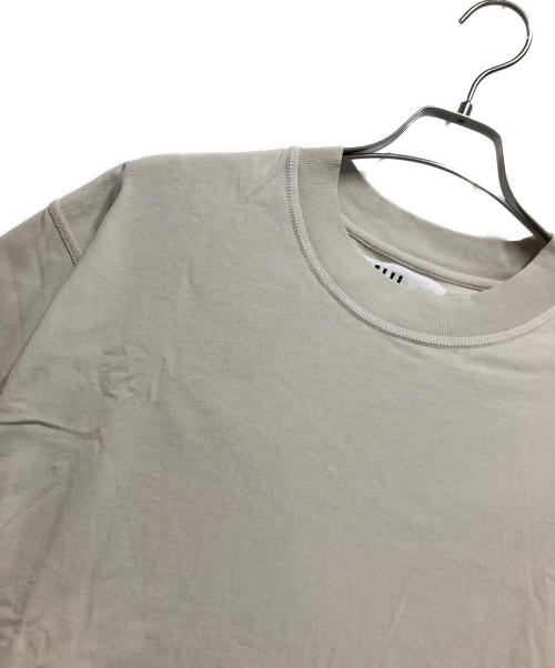 MHL（エムエイチエル）MHL (エムエイチエル) LIGHT COTTON DRY JERSEY SS ベージュ サイズ:Ｍの古着・服飾アイテム