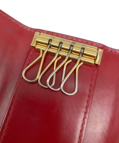 LOUIS VUITTON（ルイ ヴィトン）LOUIS VUITTON (ルイ ヴィトン) ミュルティクレ4　ヴェルニ　ポムダムール ポム・ダムールの古着・服飾アイテム