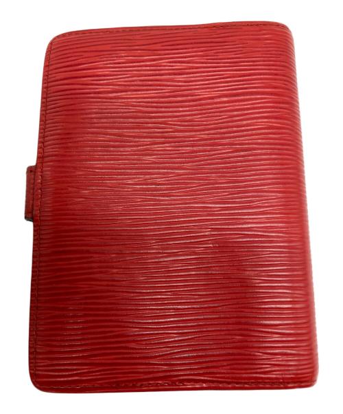 LOUIS VUITTON（ルイ ヴィトン）LOUIS VUITTON (ルイ ヴィトン) 手帳カバー レッドの古着・服飾アイテム