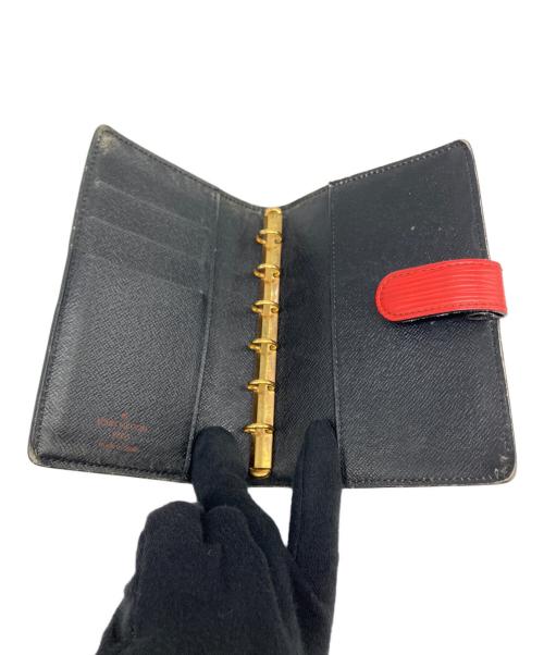 LOUIS VUITTON（ルイ ヴィトン）LOUIS VUITTON (ルイ ヴィトン) 手帳カバー レッドの古着・服飾アイテム