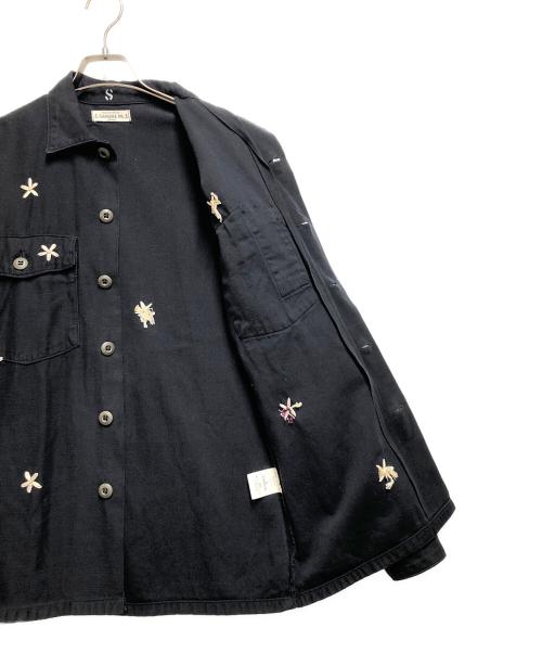 SHANANA MIL（シャナナミル）SHANANA MIL (シャナナミル) ユーティリティシャツ ネイビー サイズ:Ｓの古着・服飾アイテム