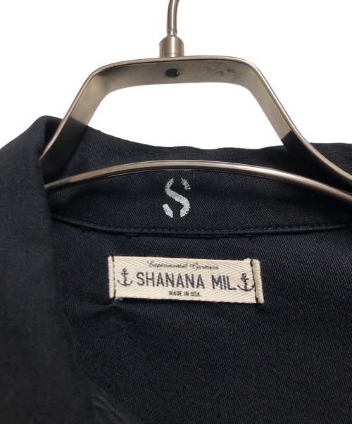 SHANANA MIL（シャナナミル）SHANANA MIL (シャナナミル) ユーティリティシャツ ネイビー サイズ:Ｓの古着・服飾アイテム