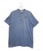 HARLEY-DAVIDSONハーレーダビッドソン）の古着「半袖Tシャツ」｜ブルー