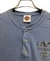 中古・古着 HARLEY-DAVIDSON (ハーレーダビッドソン) 半袖Tシャツ ブルー サイズ:不明：5000円