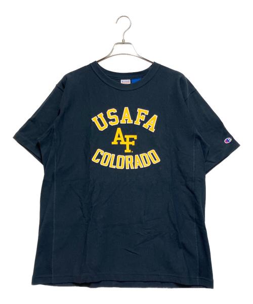 Champion（チャンピオン）Champion (チャンピオン) リバースウィーブ(R) ショートスリーブTシャツ ネイビー サイズ:X-LARGEの古着・服飾アイテム