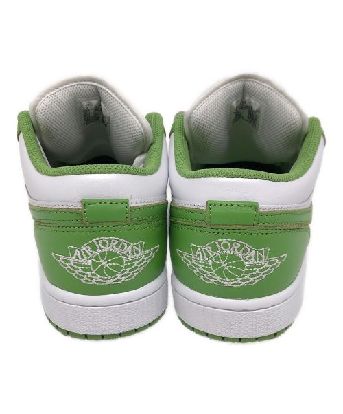 NIKE（ナイキ）NIKE (ナイキ) JORDAN BRAND AIR JORDAN 1 LOW SE ホワイト×黄緑 サイズ:SIZE 27cm(US9) 未使用品の古着・服飾アイテム